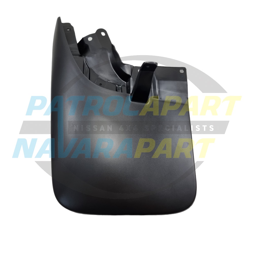 Genuine Nissan LHR Right Rear Mudflap - Nissan Navara D22 4WD 2001 Onwards