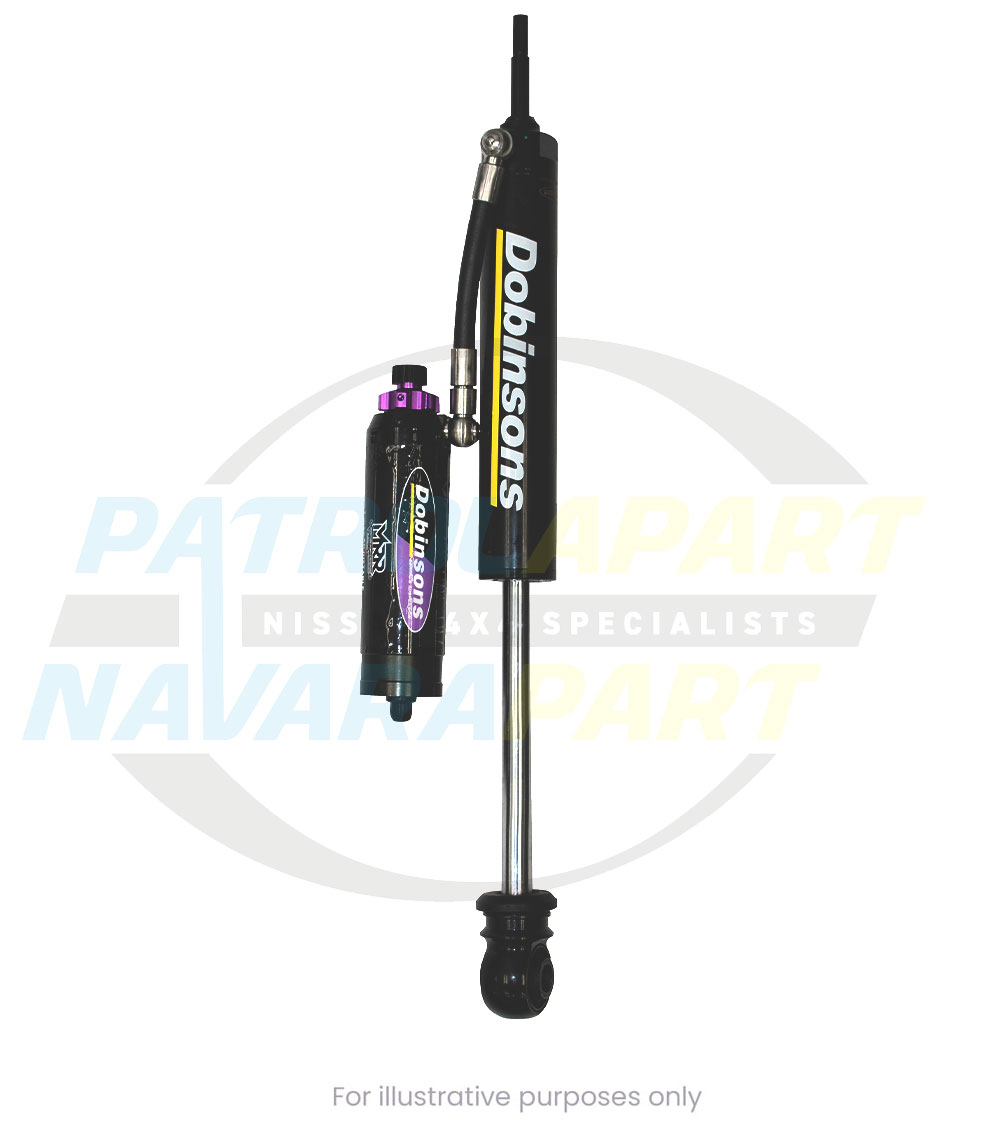Dobinsons Single 3 Way Adjustable Shock Absorber MRR Rear Leaf - Nissan Navara D40 YD25 VQ40 - MRA45-A645
