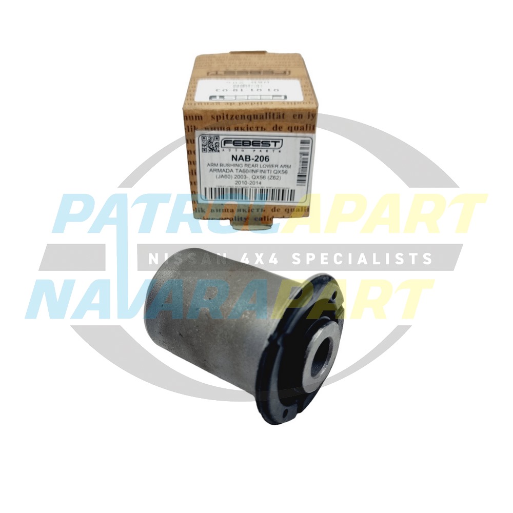Front Lower Control Arm Bush - Nissan Navara D40, R51 Pathfinder, D23 NP300