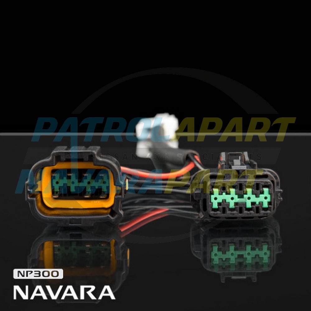 NISSAN NAVARA D23 NP300 STEDI PIGGY BACK ADAPTER For Driving Lights