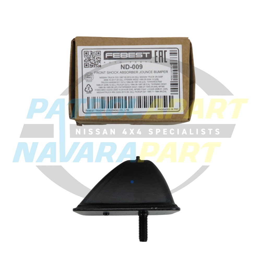 Front Lower Control Arm Bump Stop - Nissan Navara D22