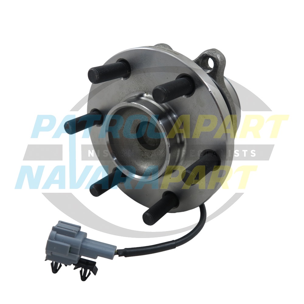 ABS Front Wheel Bearing Hub Kit - Nissan Navara D40 Thai MNT YD25 2WD