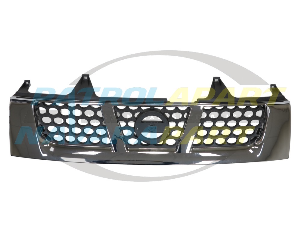 Chrome Grille for Nissan Navara D22 2WD 4WD ST/ST-R 2001-2015