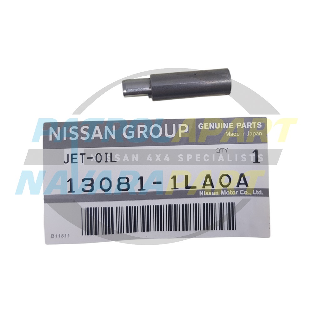 Genuine Nissan RH Timing Chain Oil Squirter VK56 - Nissan Patrol Y62