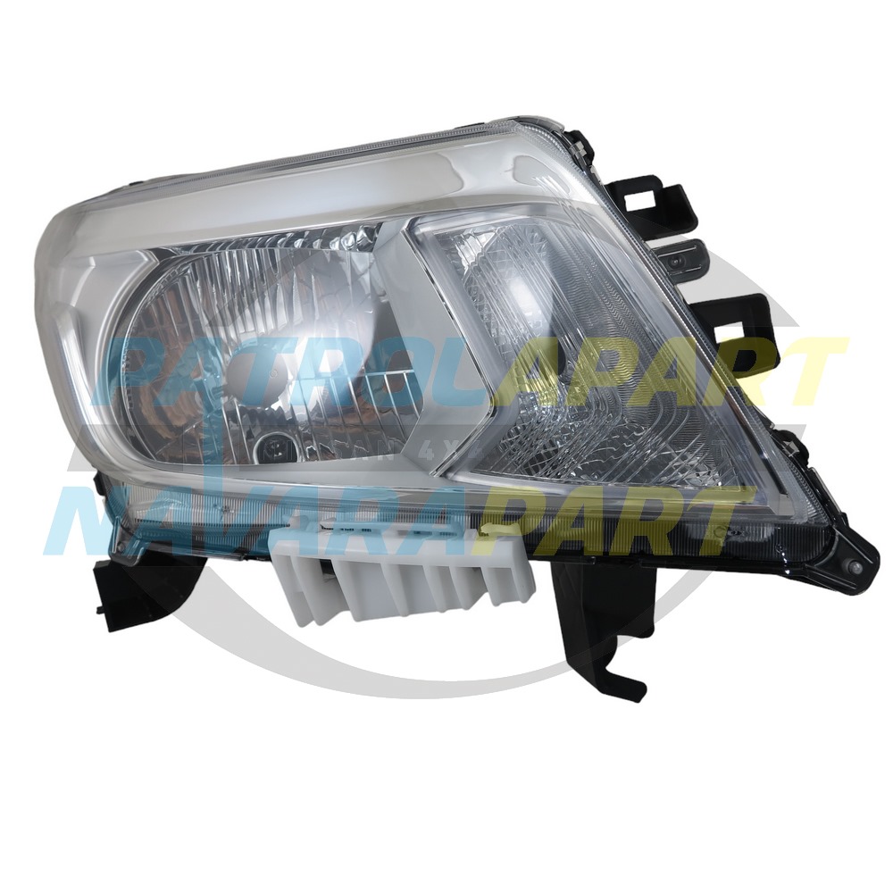 RH Right Halogen Headlight Lamp for Nissan Navara D23 NP300 Series 1-4 RX / DX