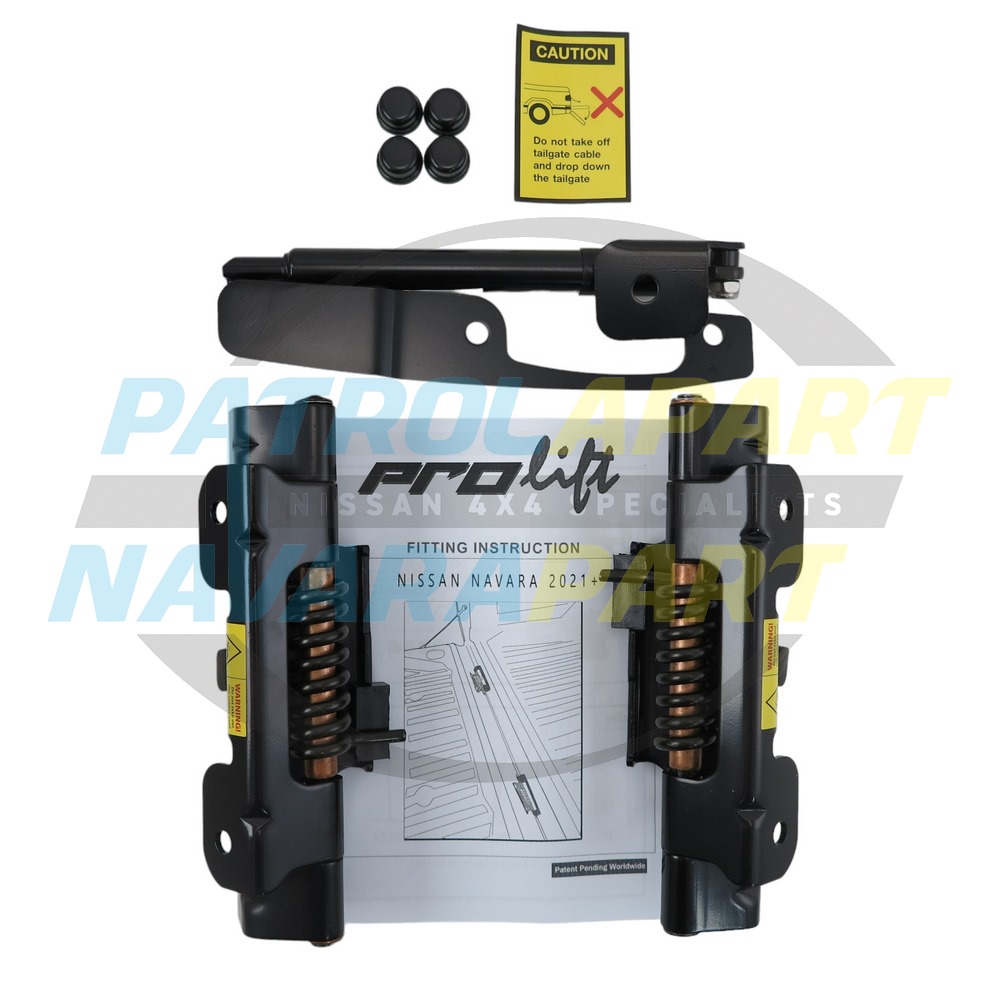 Tailgate Pro Easy Lift Kit -  Nissan Navara D23 NP300 2021- ON