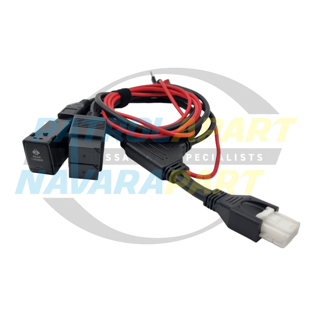 Rear Diff Lock Anytime Override System - Nissan Navara D23 NP300