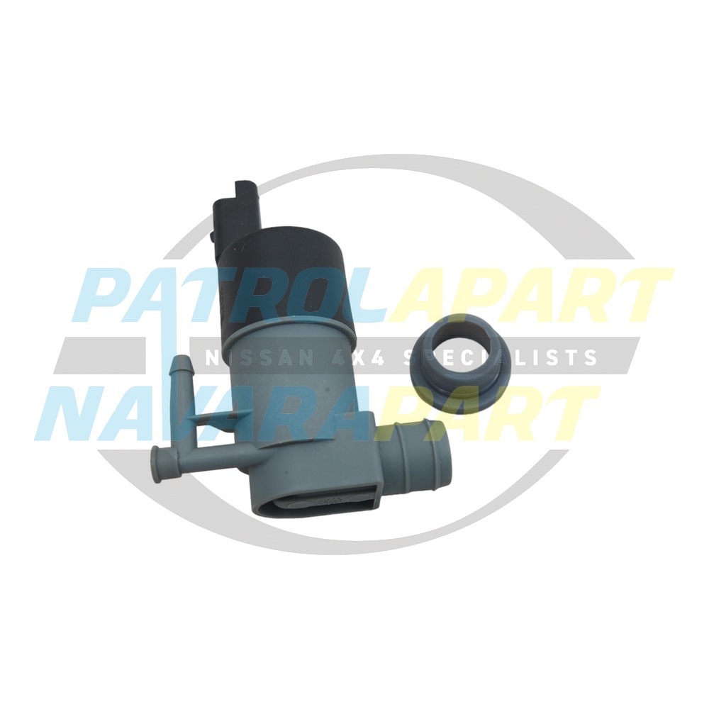Front Washer Pump Motor - Nissan Navara D40 Spanish YD25 VQ40 V9X