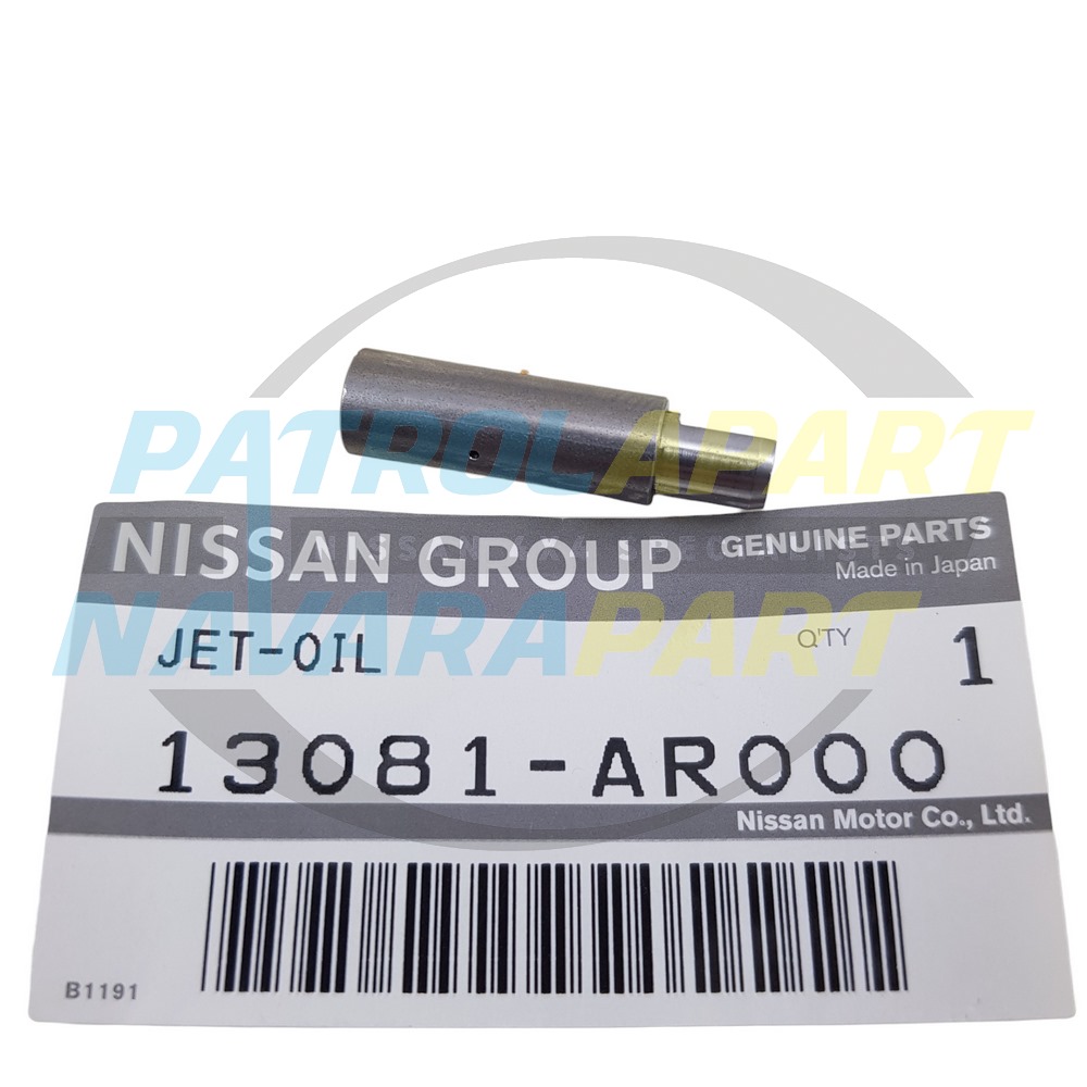 Genuine Nissan Timing Chain Oil Squirter RH VK56 - Nissan Patrol Y62 S3
