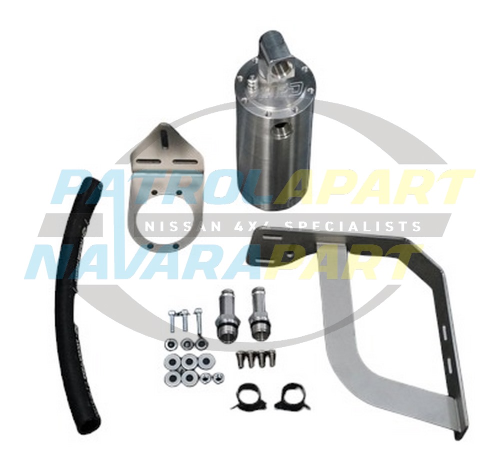 HPD Catch Can Twin Turbo - Nissan Navara D23 NP300 YS23 2015 on