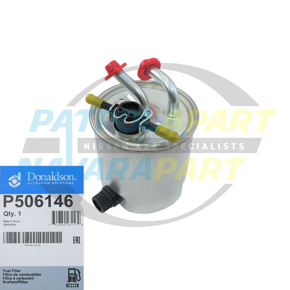 Diesel Fuel Filter - Nissan Navara Spanish D40 YD25