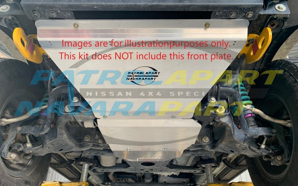 Australian Made Bash Plate 2 Piece Set For Nissan Navara D23 NP300