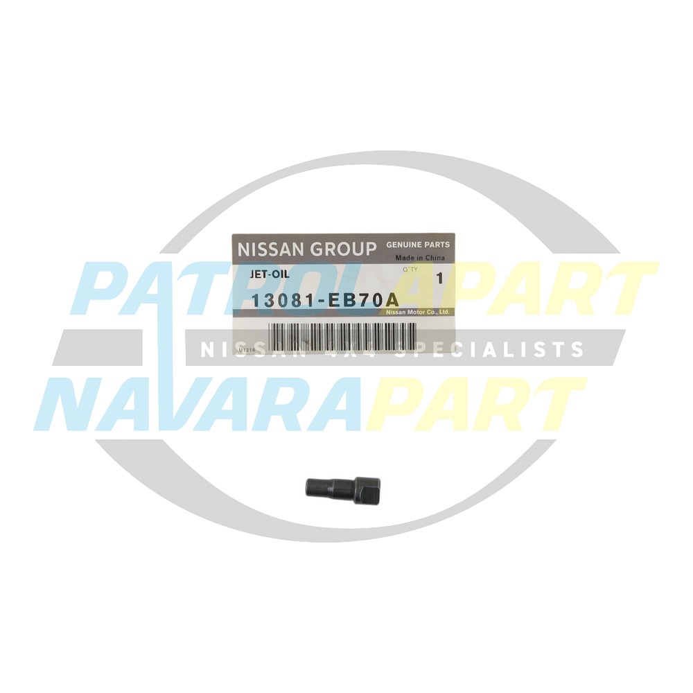 Genuine Nissan Timing Chain Oil Squirter YD25 - Nissan Navara D22 2008-2015, D40 2008-2015 & Pathfinder R51