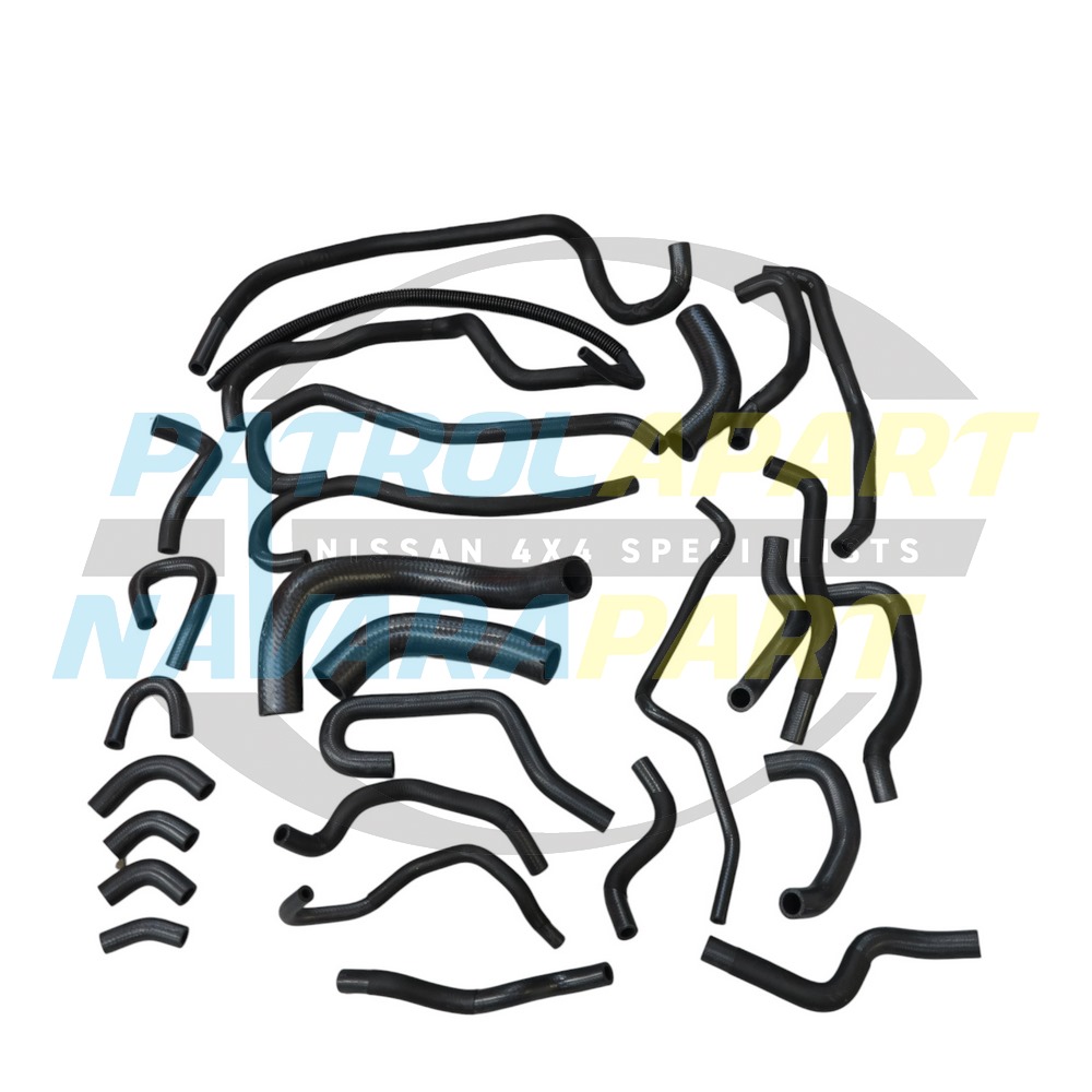 Radiator & Heater Cooling Hose Kit - Nissan Navara D40 & Pathfinder R51 V9X