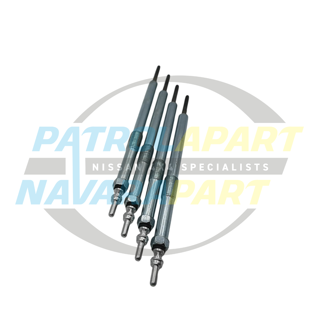 Glow Plug Set For Nissan Navara D23 NP300 M9T YS23 2.3L Diesel