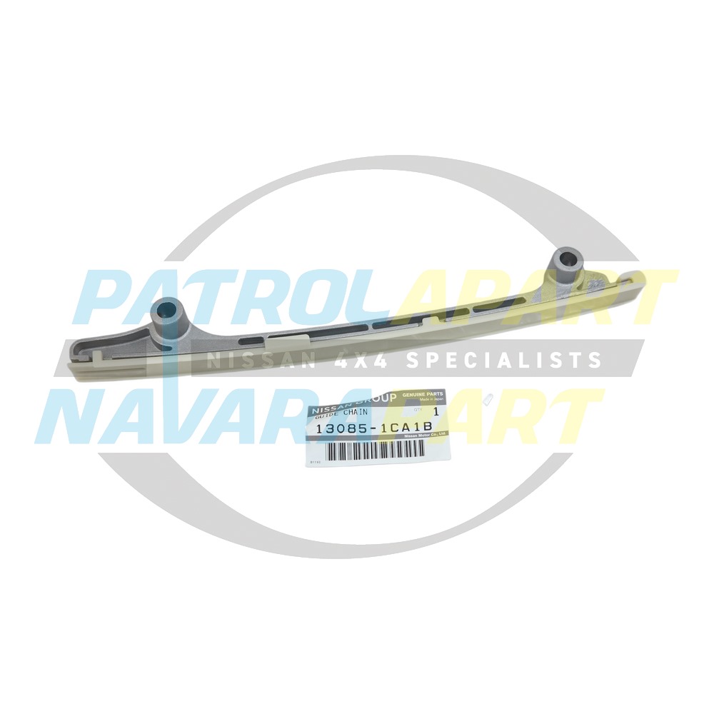 Genuine Nissan Left Timing Chain Tension Guide VK56 - Nissan Patrol Y62