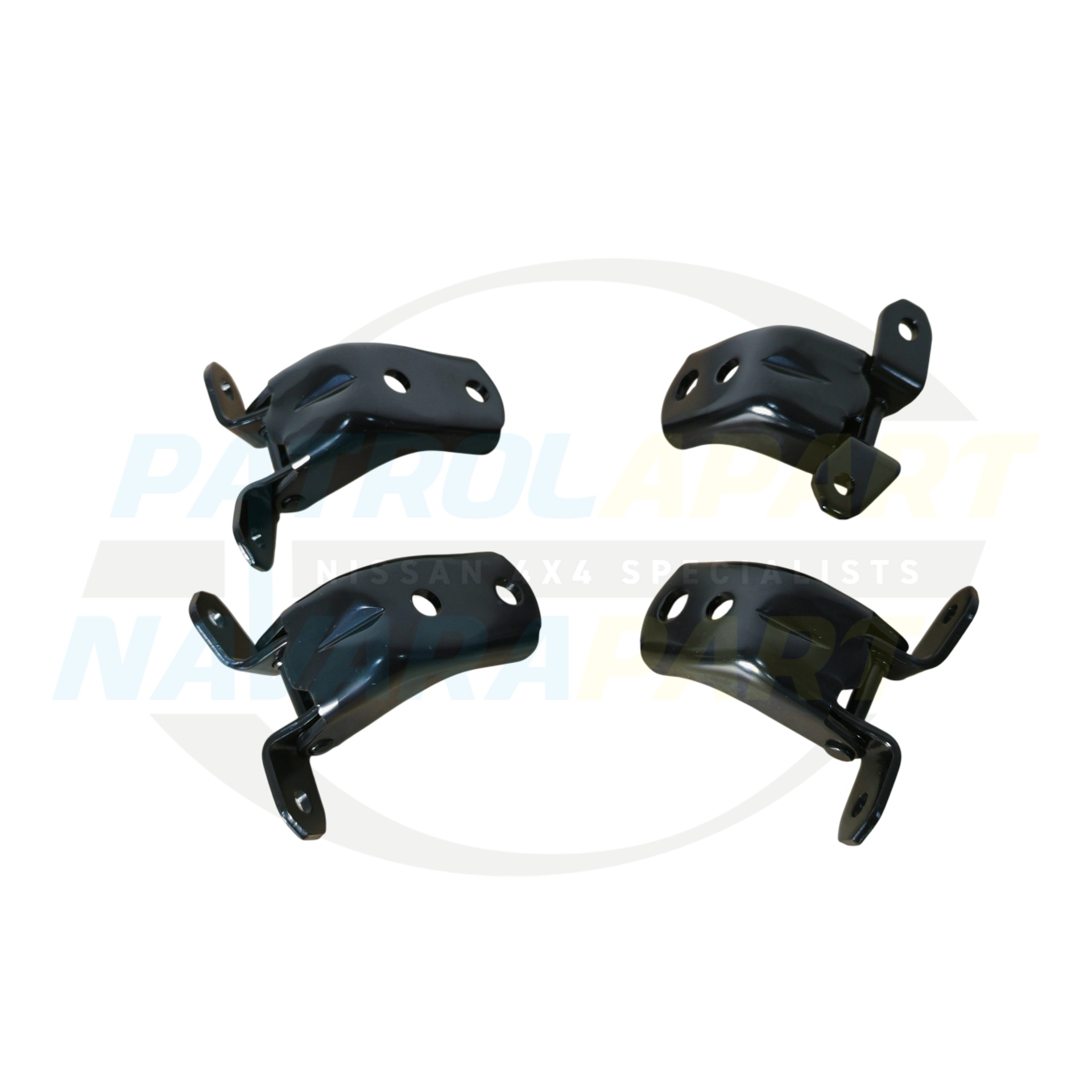 Genuine Nissan Door Hinge Pair Front Set - Navara D22 (MNT Built)