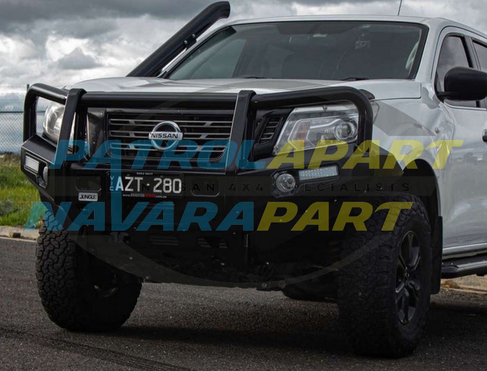 Jungle 4x4 Deluxe Hooped Bullbar For Nissan Navara D23 NP300 S1-4