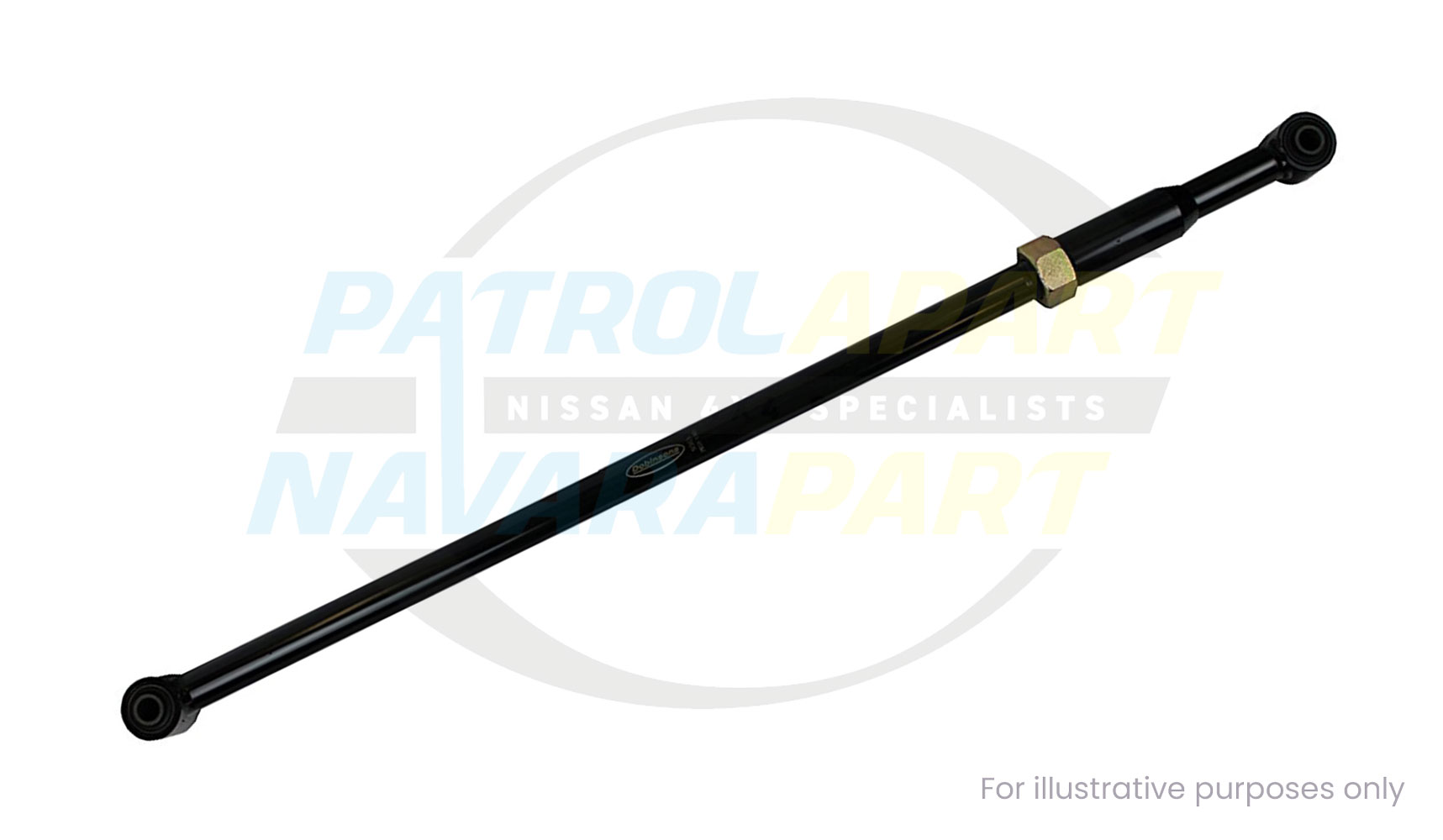 Rear Adjustable Panhard Rod - Nissan Navara D23 NP300 - PR45-1425