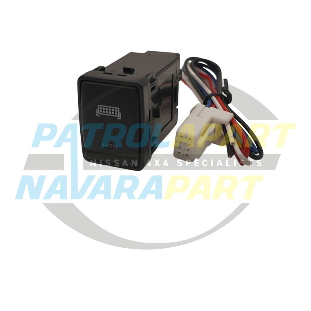 STEDI OEM Style Light Bar Push Button Switch - for Nissan Navara D23 NP300, Pathfinder R52