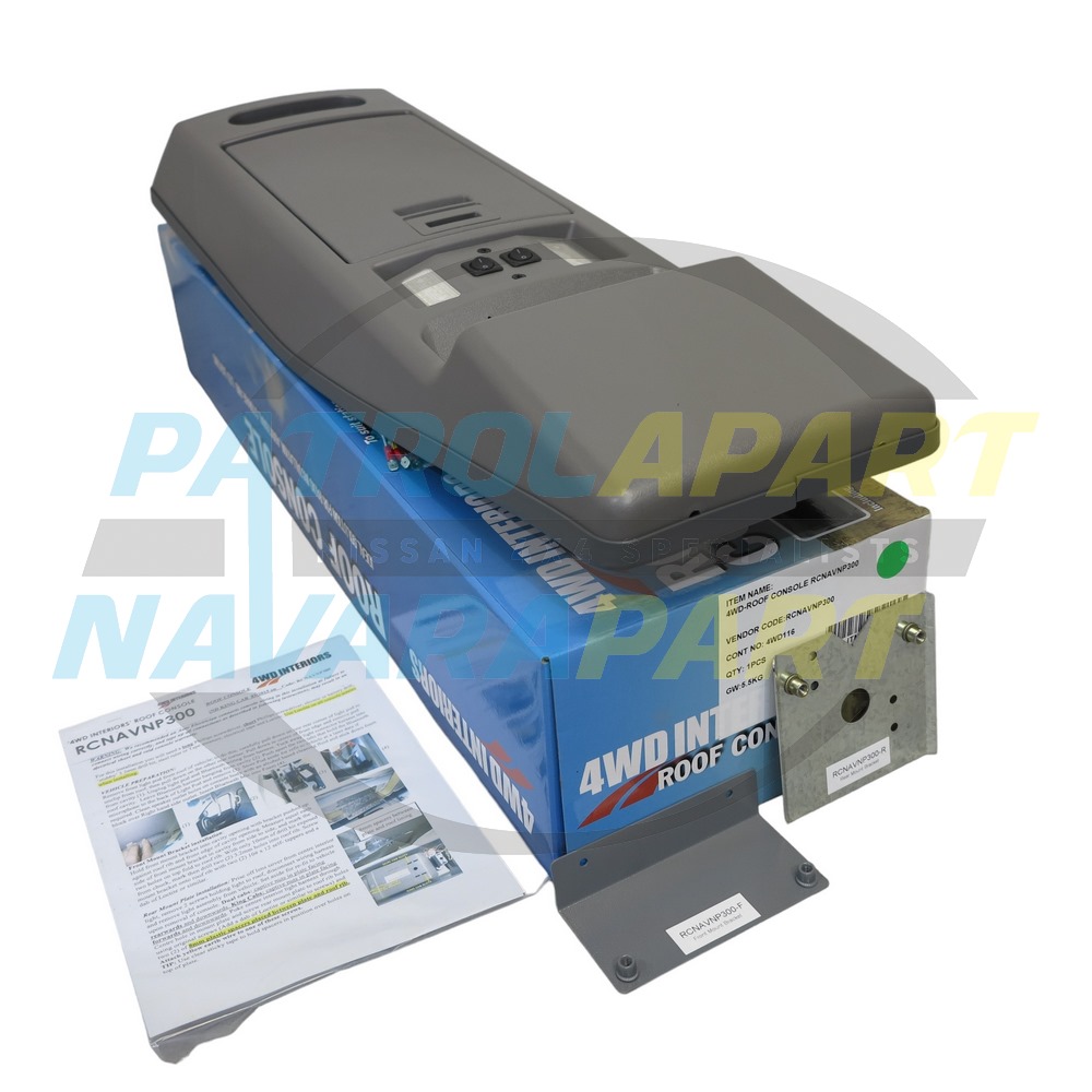 4WD Interior Outback Roof Console - Nissan Navara D23 NP300 Dual and King Cab
