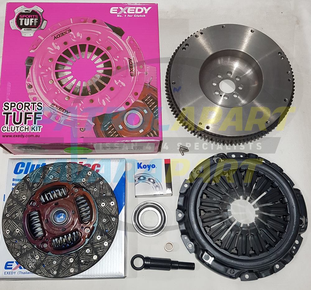HD Clutch Kit with Solid Flywheel suit Nissan Navara D40 YD25