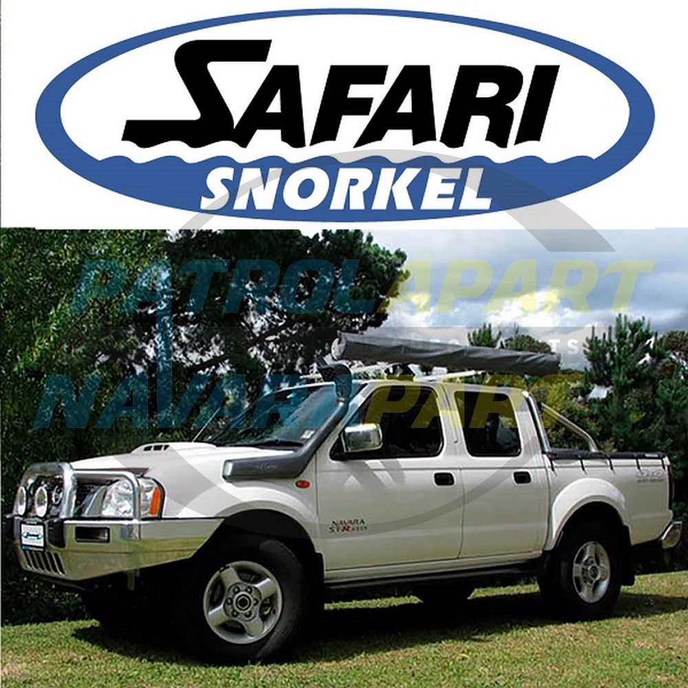Genuine Safari Snorkel - Nissan D22 Navara YD25 Dual Battery