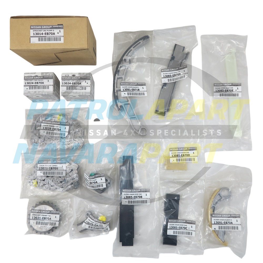 Genuine Nissan Navara D22 All & D40 MNT Thai YD25 Timing Chain Kit