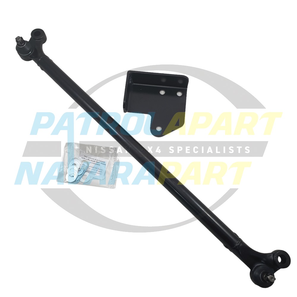 Heavy Duty Relay Drag Link Tie Rod Assembly - Nissan Navara D22 4WD