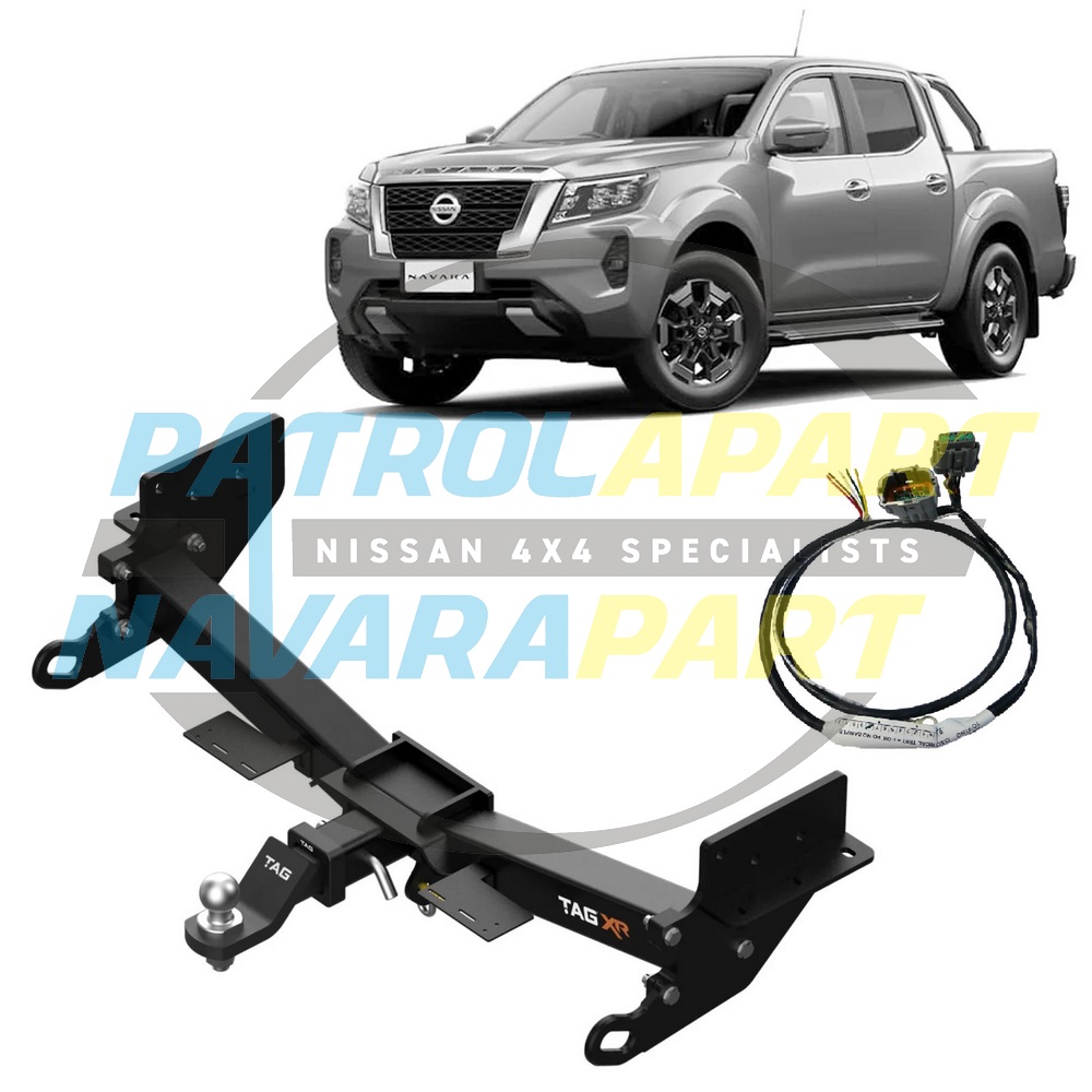 TAG 3.5T 4x4 Recovery TowBar Complete Kit fits Nissan Navara D23 NP300 Series 5 MY21