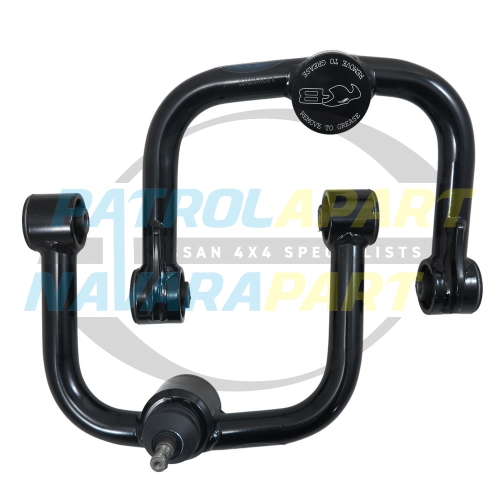 Upper Control Arms V2 Blackhawk - Nissan Navara D40 D23 NP300