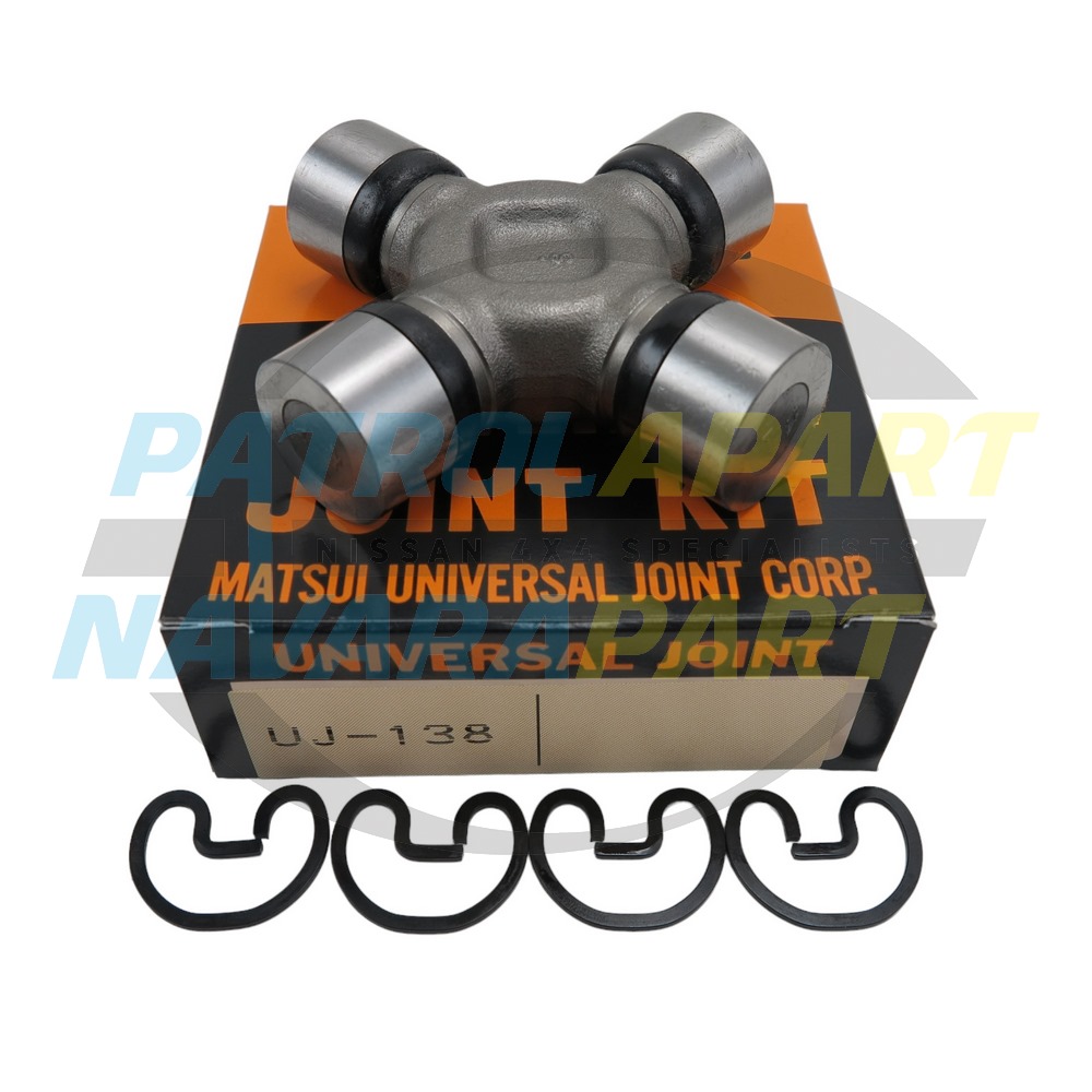MATSUI Rear Universal Joint - Nissan Navara D40M VSK YD25 VQ40