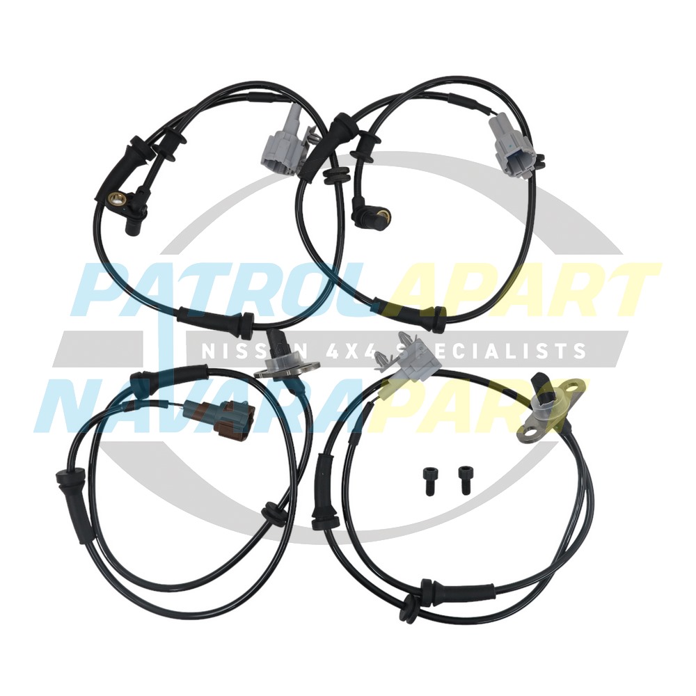 ABS Sensor Set - Nissan Navara Spanish D40 VSK