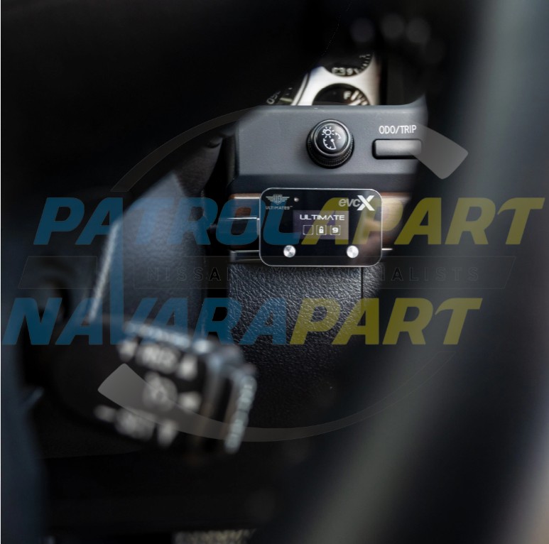 evcX Throttle Controller Ultimate9 - Nissan Navara D27 Mitsubishi Triton MV