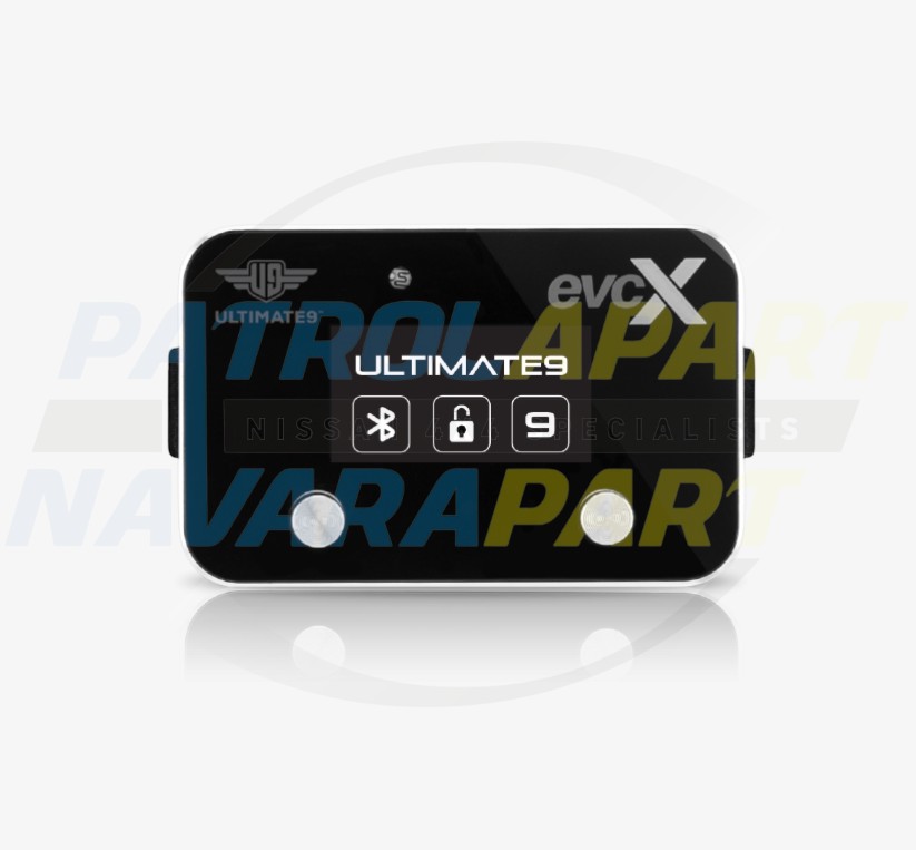 evcX Throttle Controller Ultimate9 - Nissan Navara D27 Mitsubishi Triton MV
