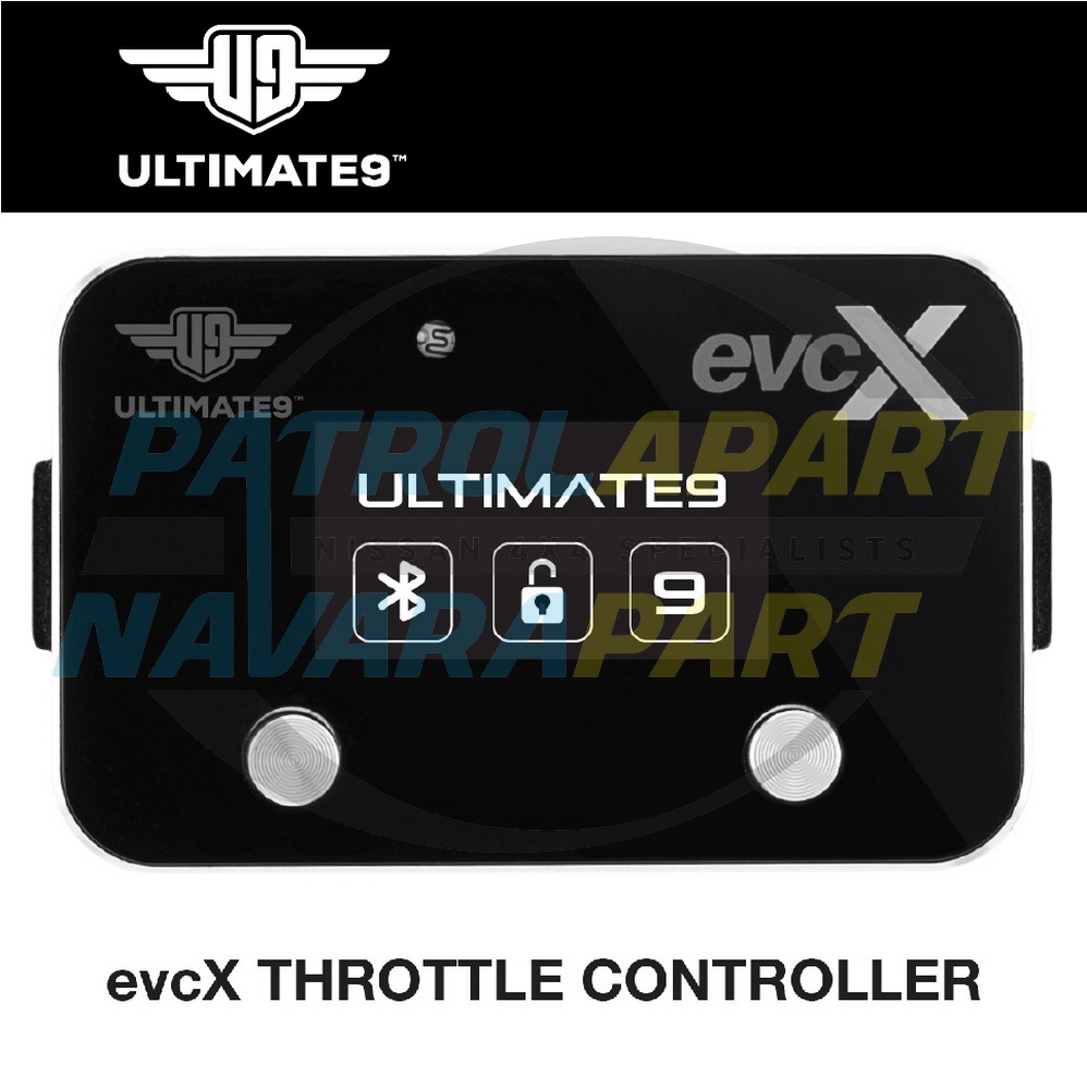 Ultimate9 evcX Throttle Controller for Nissan Navara D22 2.5L 2008-15