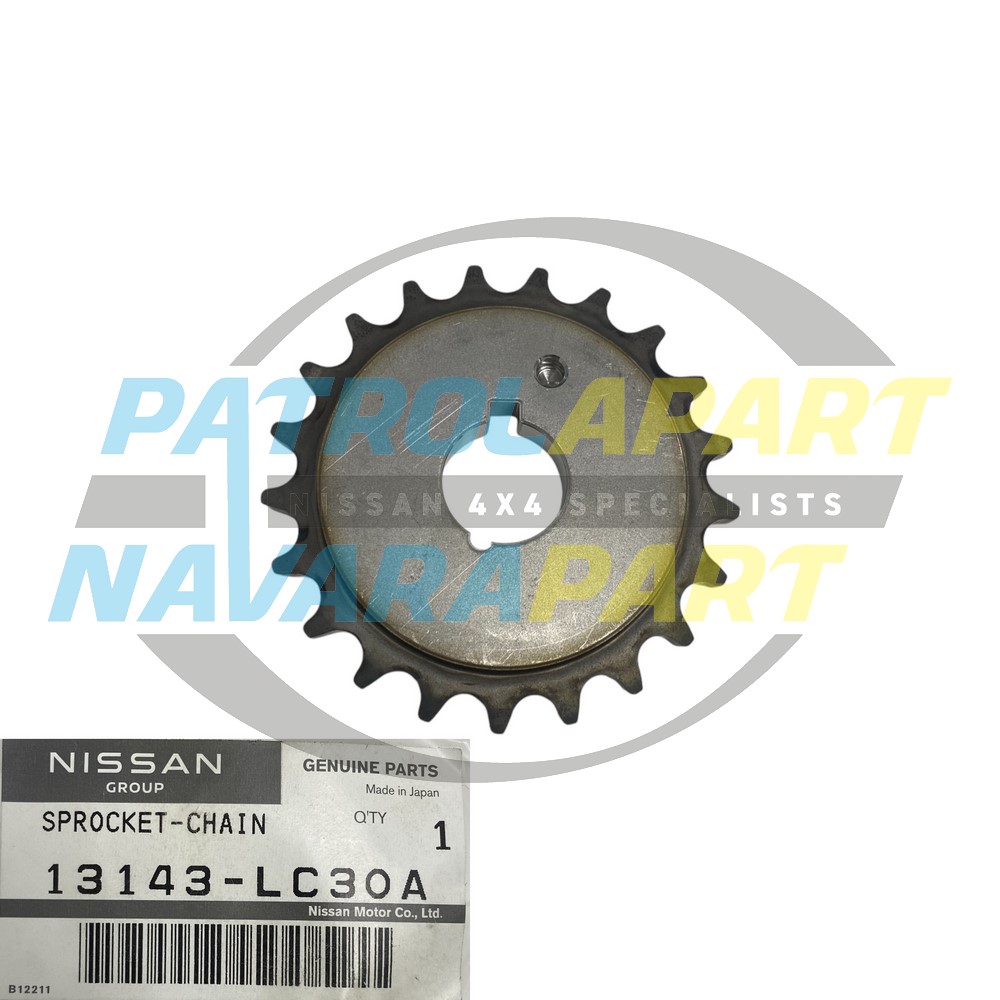 Genuine Nissan Timing Chain Gear Lower ZD30 - Nissan Patrol Y61 GU
