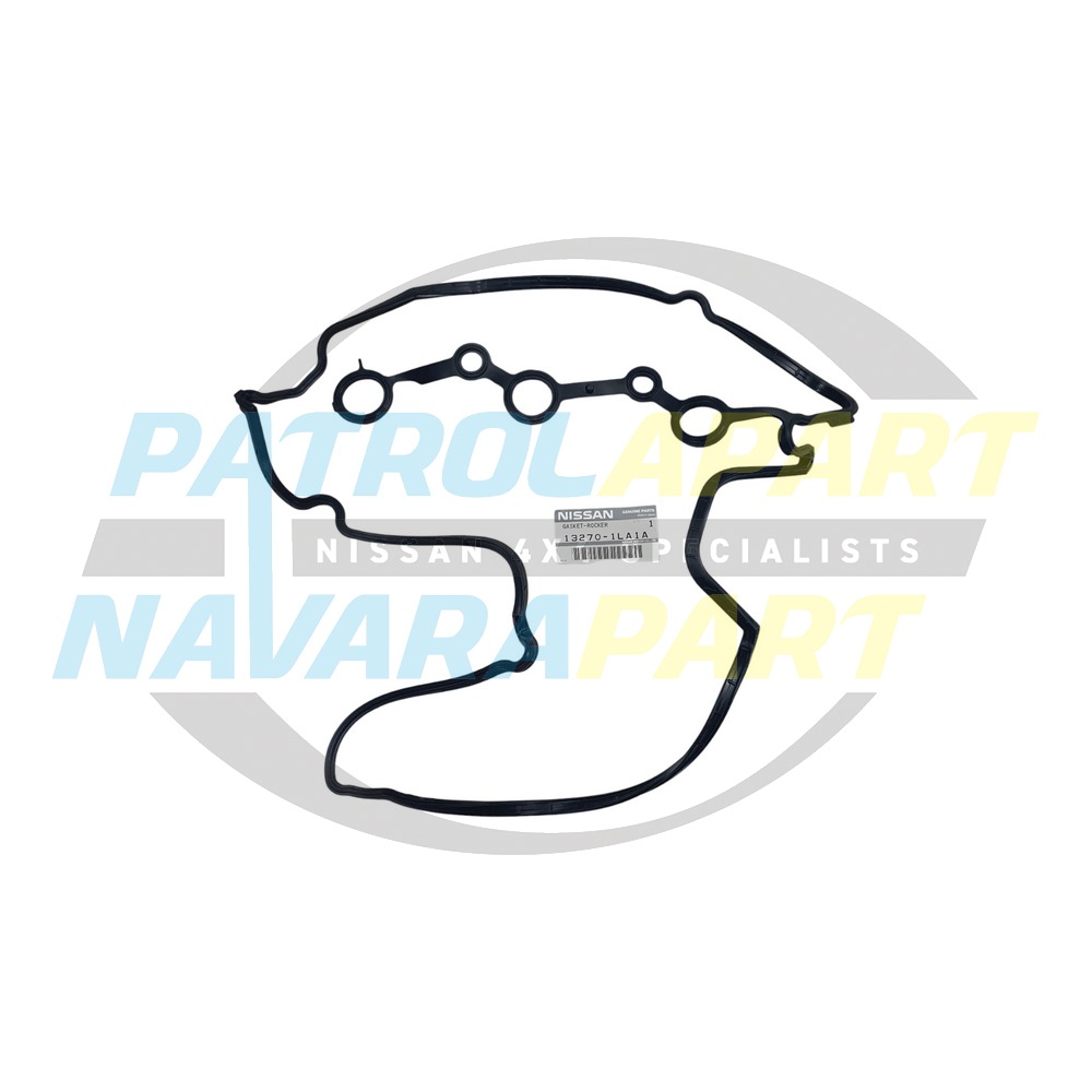 Genuine Nissan Passenger Side Rocker Cover Gasket VK56 - Nissan Patrol Y62