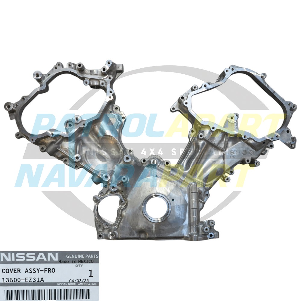 Genuine Nissan Timing Cover VK56 - Nissan Patrol Y62