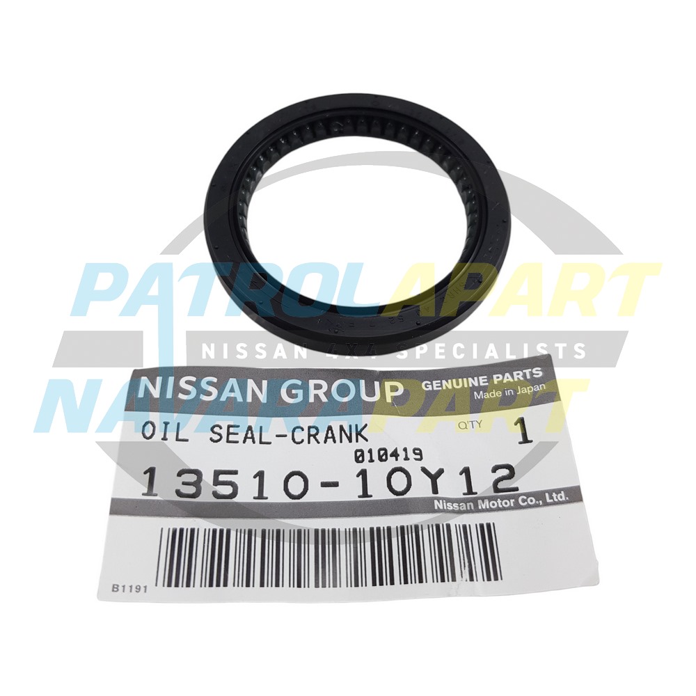 Genuine Nissan & Harmonic Front Crankshaft Seal RB30 RD28 - Nissan Patrol Y60 GQ & Y61 GU