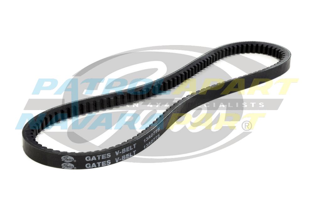 Gates Power Steering Fan Belt RD28 - Nissan Patrol Y60 GQ, Y61 GU & Navara D22