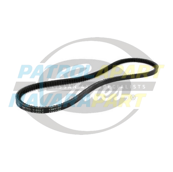 V-Belt 13A1180 Fan & Alternator Belt - Nissan Patrol Y60 GQ & Y61 GU