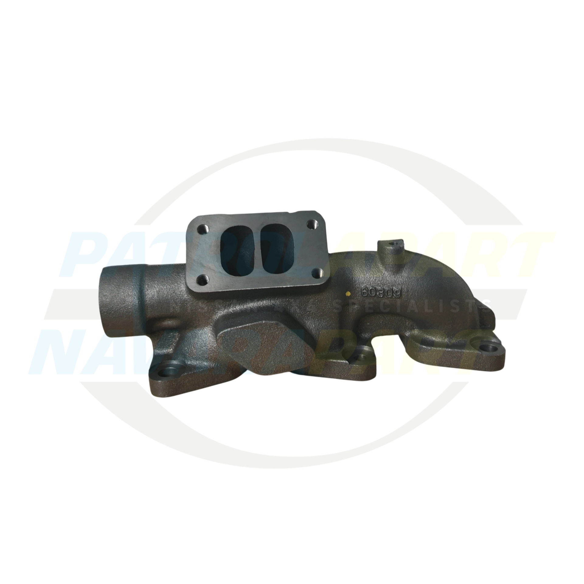 Genuine Nissan Exhaust Manifold Back Half Turbo TD42 - Nissan Patrol Y61 GU