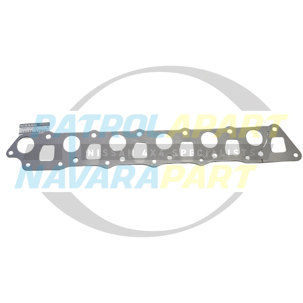 Genuine Nissan Inlet + Exhaust Gasket RD28 - Nissan Patrol Y60 GQ & Y61 GU