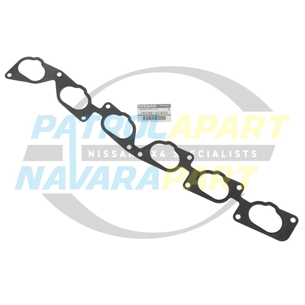 Genuine Nissan Intake Manifold Gasket to Head TB48 - Nissan Patrol Y61 GU