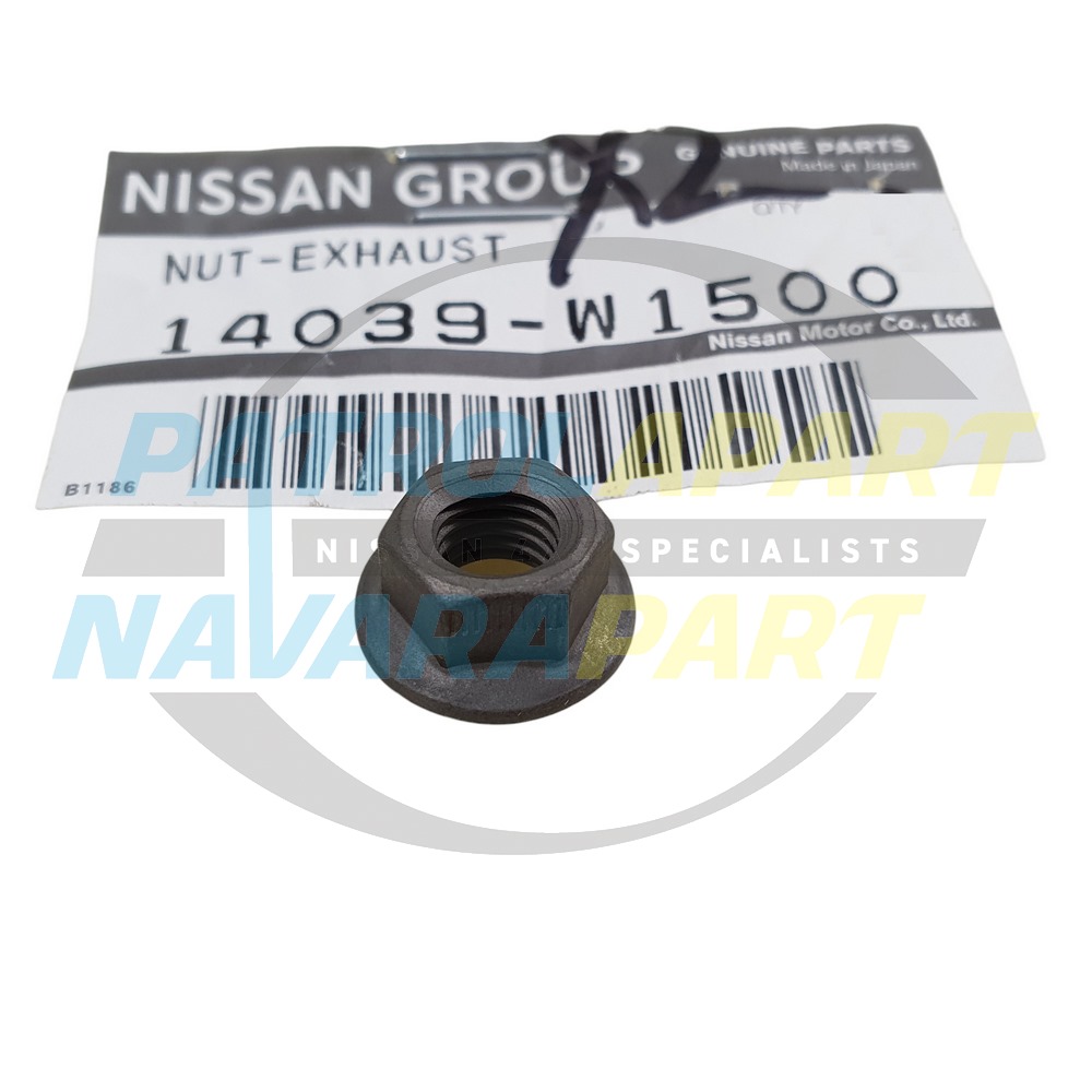 Genuine Nissan Exhaust Manifold Nut RD28 - Nissan Patrol Y60 GQ & Y61 GU