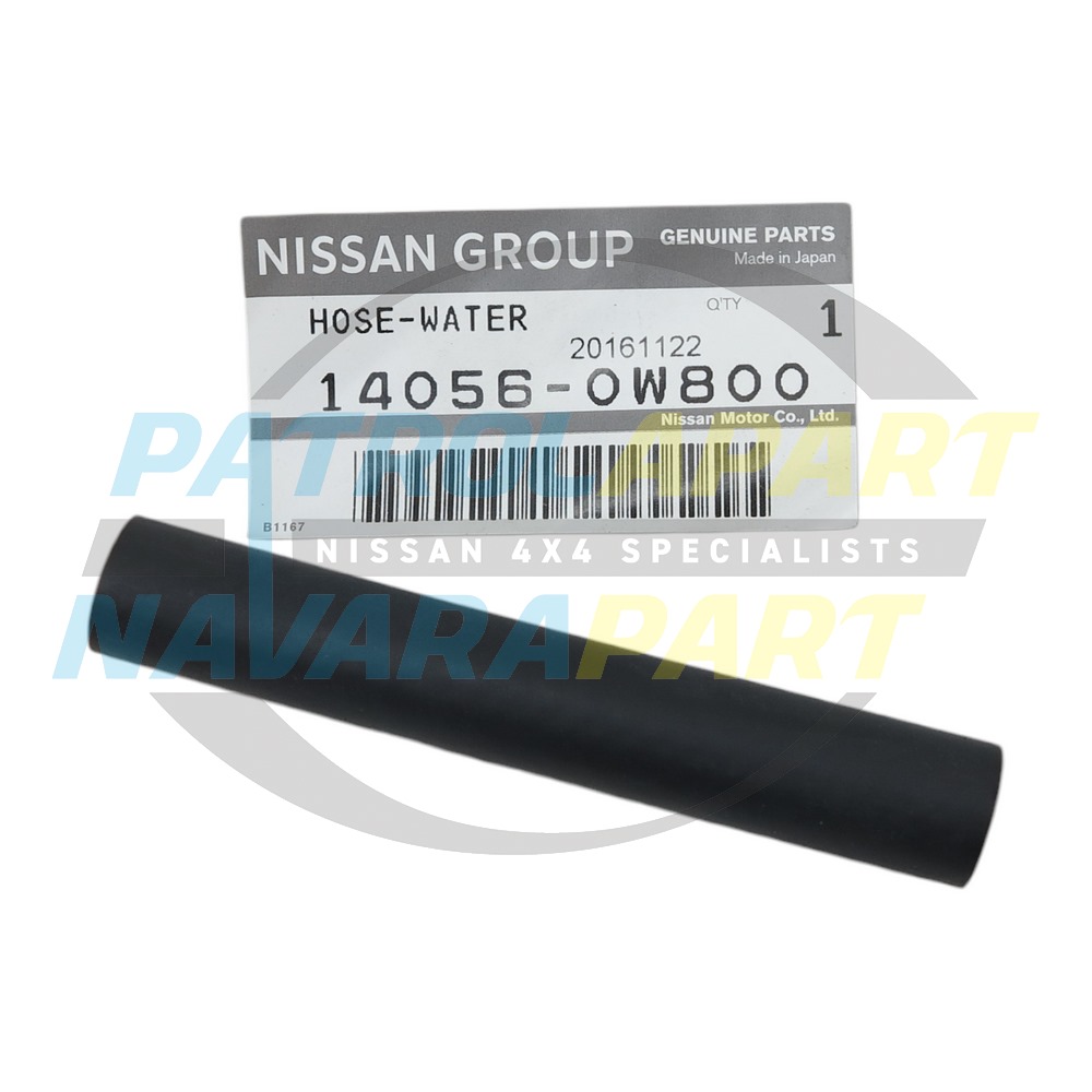 Genuine Nissan EGR Straight Heater Hose ZD30 - Nissan Patrol Y61 GU & Navara D22