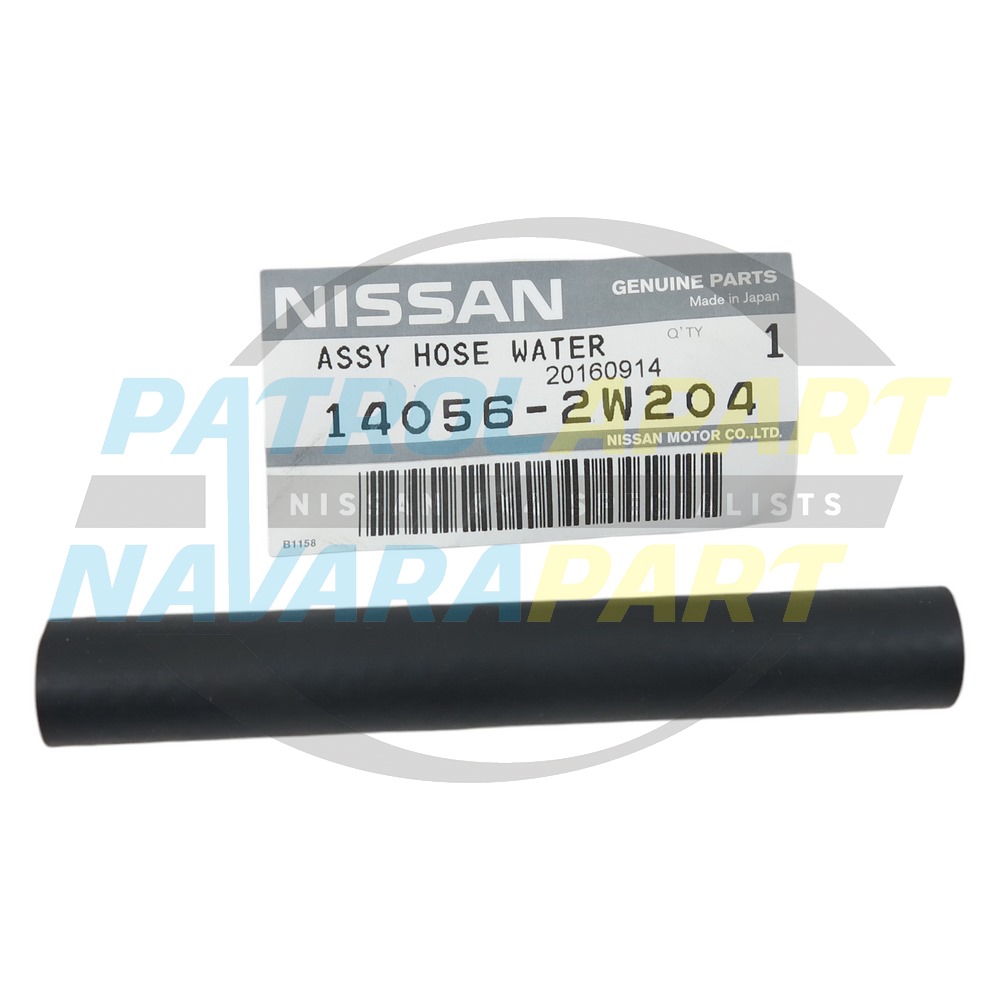 Genuine Nissan EGR Straight Heater Hose ZD30 - Nissan Patrol Y61 GU