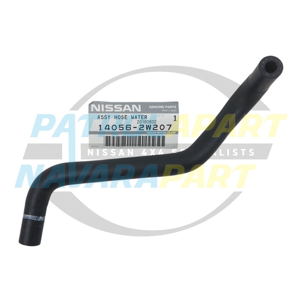 Genuine Nissan EGR Valve Water Hose to Engine ZD30 - Nissan Patrol Y61 GU