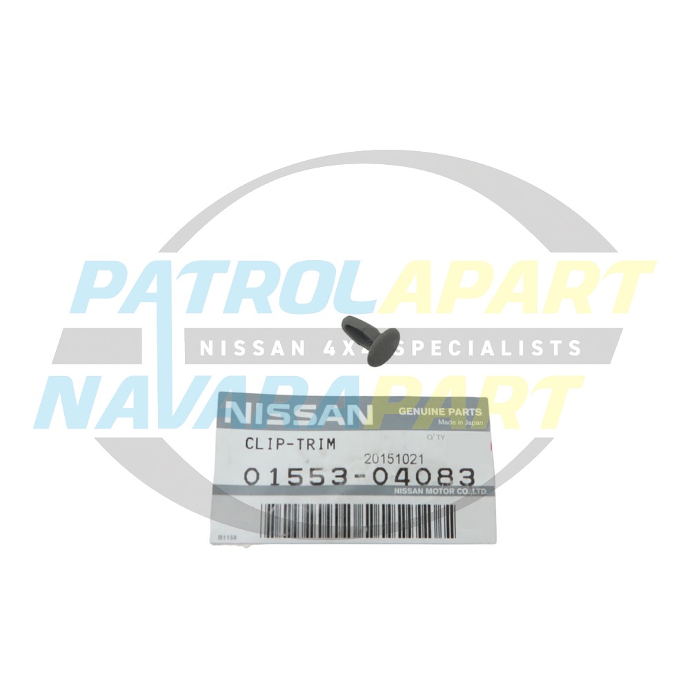 Genuine Nissan Rear Trim Interior Clip Colour K - Nissan Patrol Y61 GU